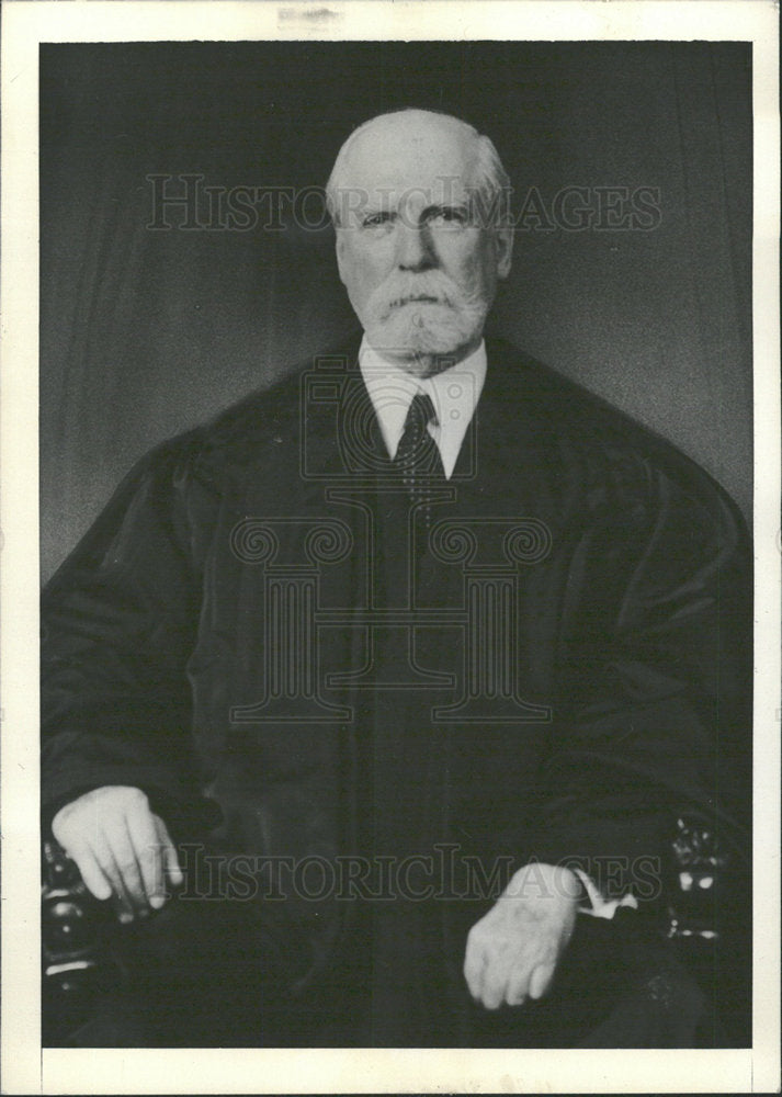 1937 Press Photo Chief Justice Charles Evans Hughes. - Historic Images