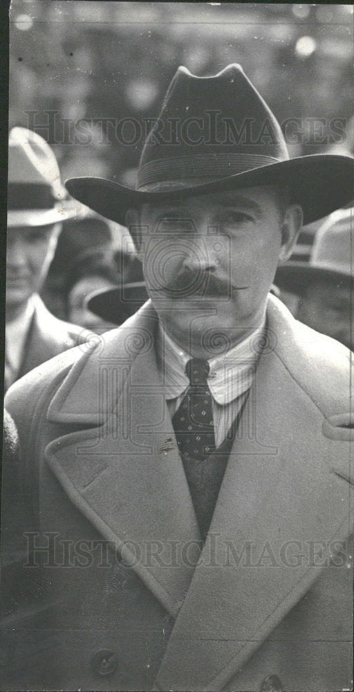 1936 Press Photo Robert P. Lamont Commerce Secretary  - Historic Images