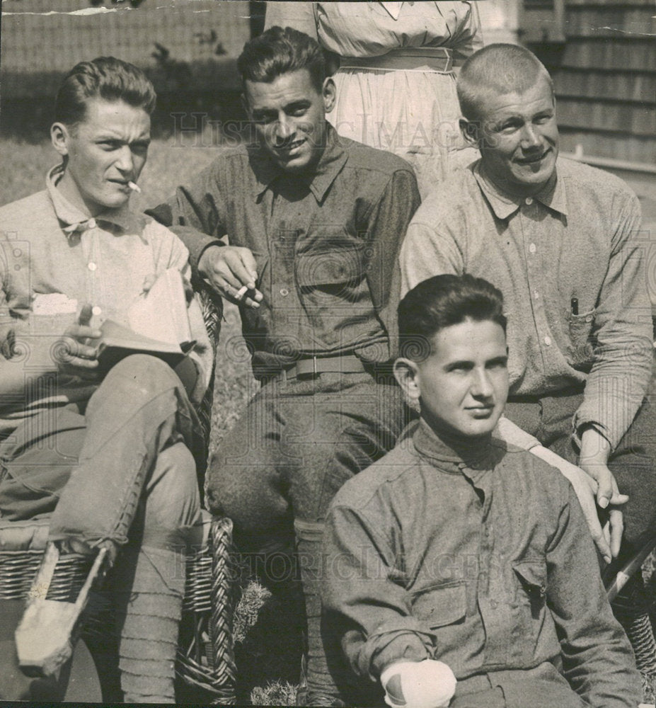 1918 Press Photo Franklin Lane American wounder wife  - Historic Images