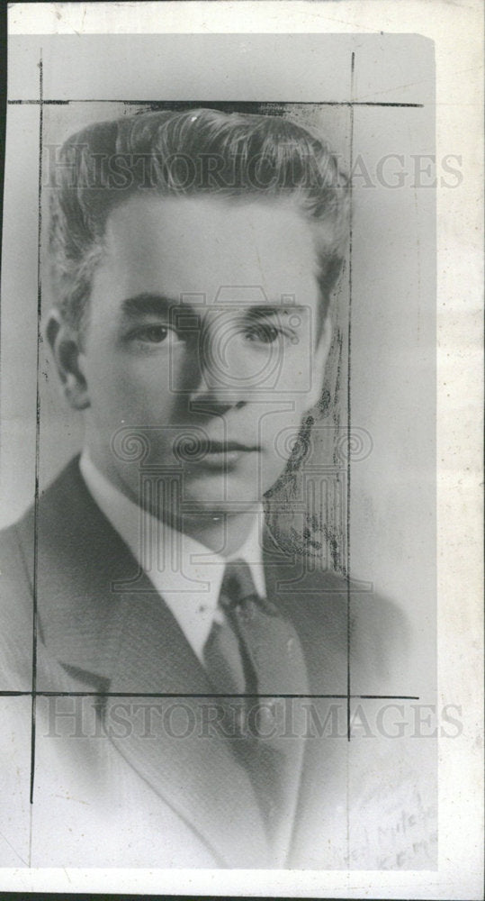 1942 Press Photo Robert F Carr Colorado University  - Historic Images