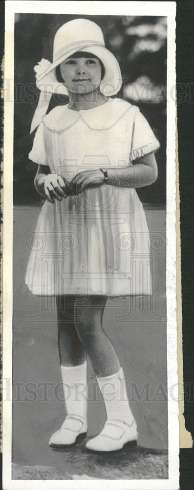 Press Photo Little Brenda Diana Duff Frazier Dollar  - Historic Images