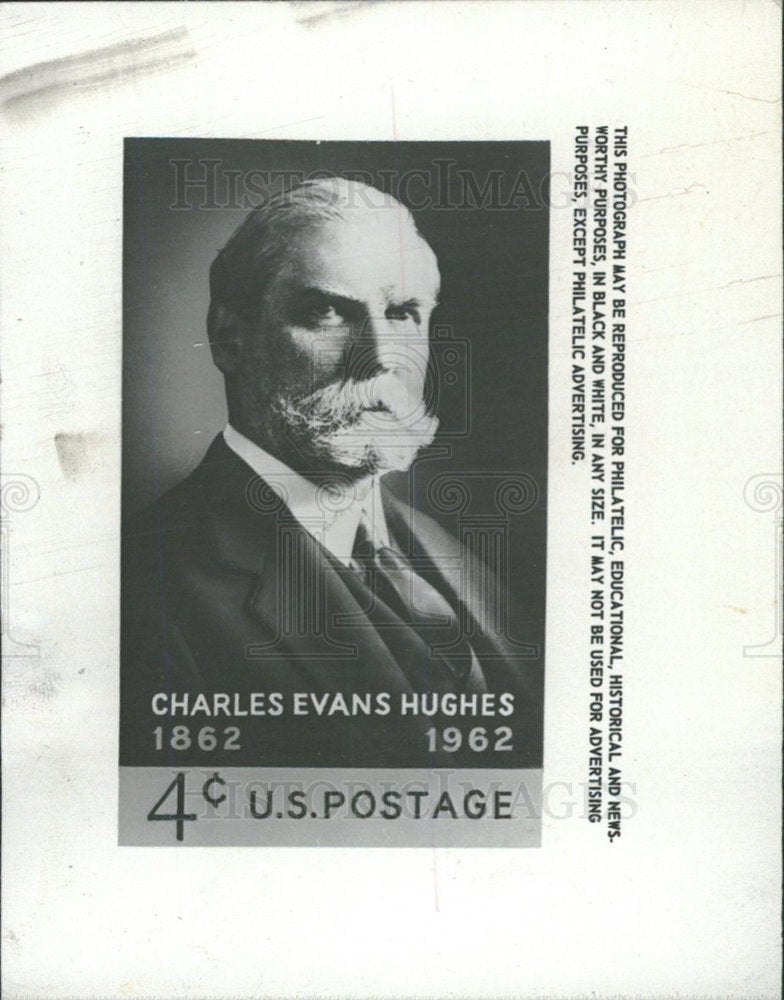 1982 Press Photo Charles Evans Huges Fluorescent - Historic Images