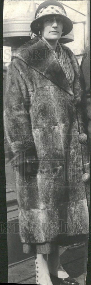 Press Photo Berne Switzerland Mrs Hugh Gibson Minister - Historic Images