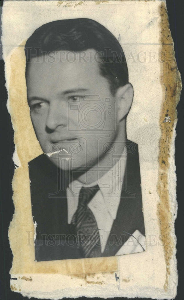 1932 Press Photo John Franklin Witt Commerce President - Historic Images