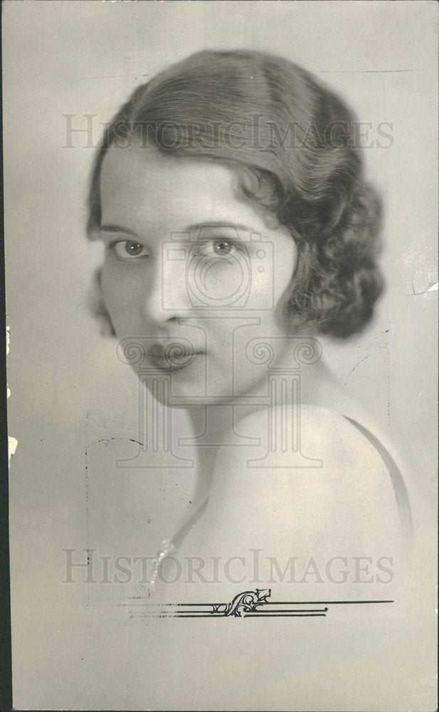 1935 Press Photo Maurice Fisher Society Matron - Historic Images