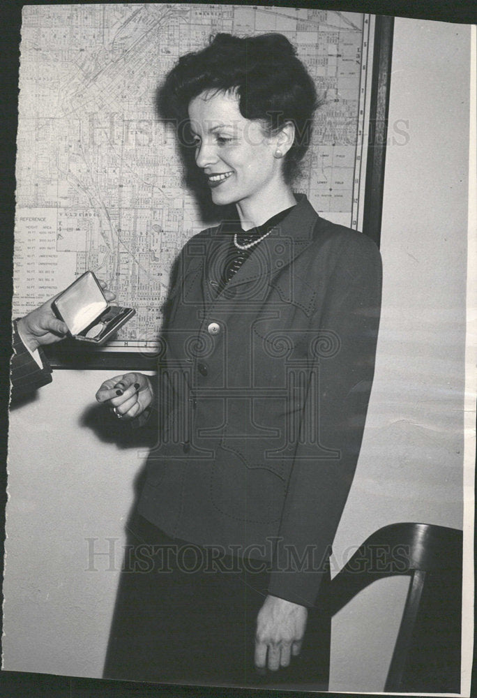 Press Photo Denver Chamber Mary Fisher Chicago - Historic Images