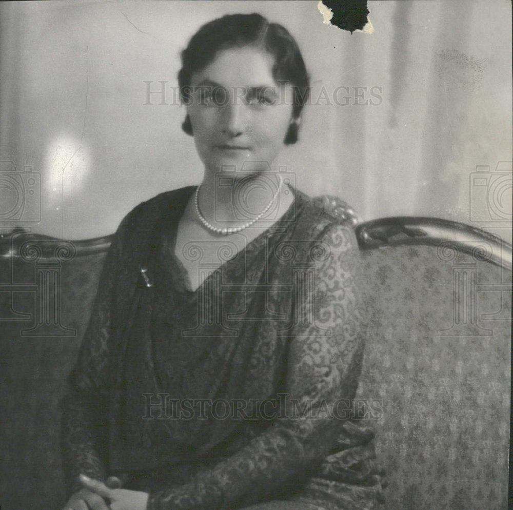 Press Photo Mrs Michael Mac White Irish Free State New - Historic Images