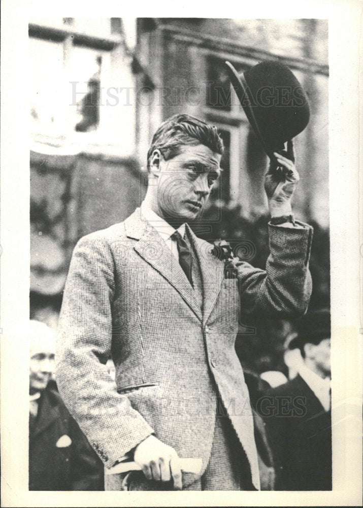 1936 Press Photo William Bake London Prince Wales Open - Historic Images