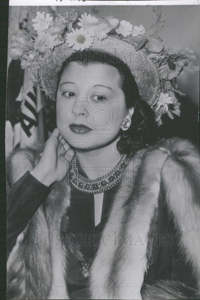 1940 Press Photo Mrs. Cornelius Vanderbilt Jr - Historic Images