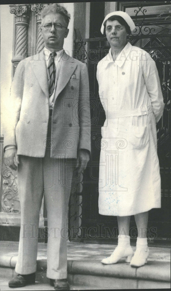 1934 Press Photo Albert Hitchon Kidnapped Person - Historic Images