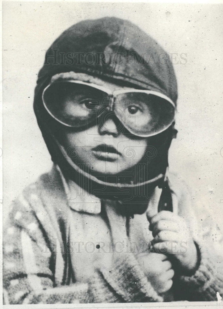 Press Photo Bobby Hegenberger Lieut Albert Three Year  - Historic Images