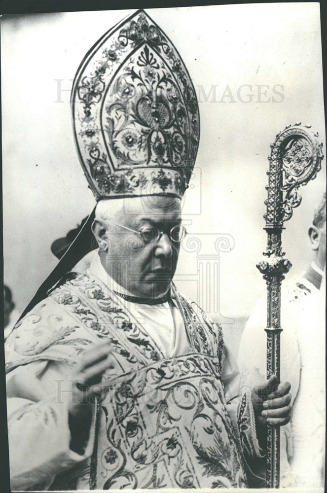 1932 Press Photo Cardinal Lauri Papal Eucharists Dublin - Historic Images