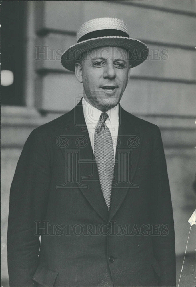 1936 Press Photo David Lawrence Writer Reporter - Historic Images