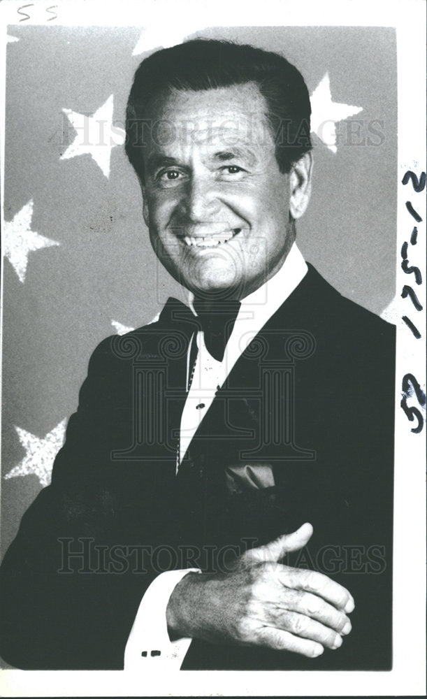 1987 Press Photo Bob Barker game show host television - Historic Images