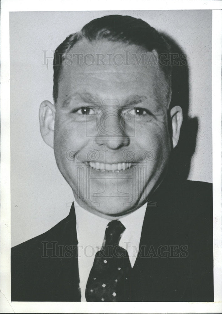 1937 Press Photo John Kimmel Traffic Manager Los Angels - Historic Images