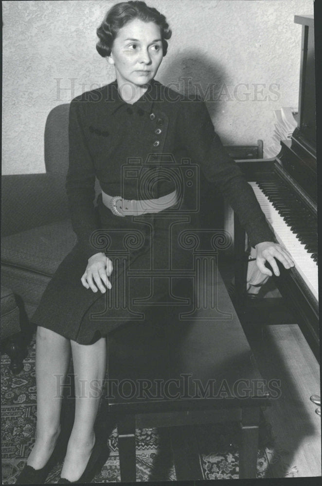 1937 Press Photo Maureen Kimmel wife slain husband John - Historic Images