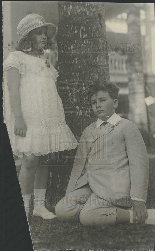 1919 Press Photo Miss Virginia Hylan Samuel New York - Historic Images