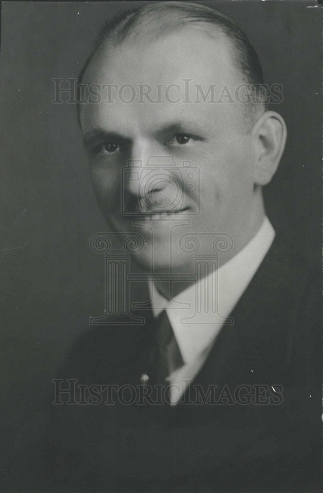 1933 Press Photo Arnold Graf St. Paul Methodist church - Historic Images