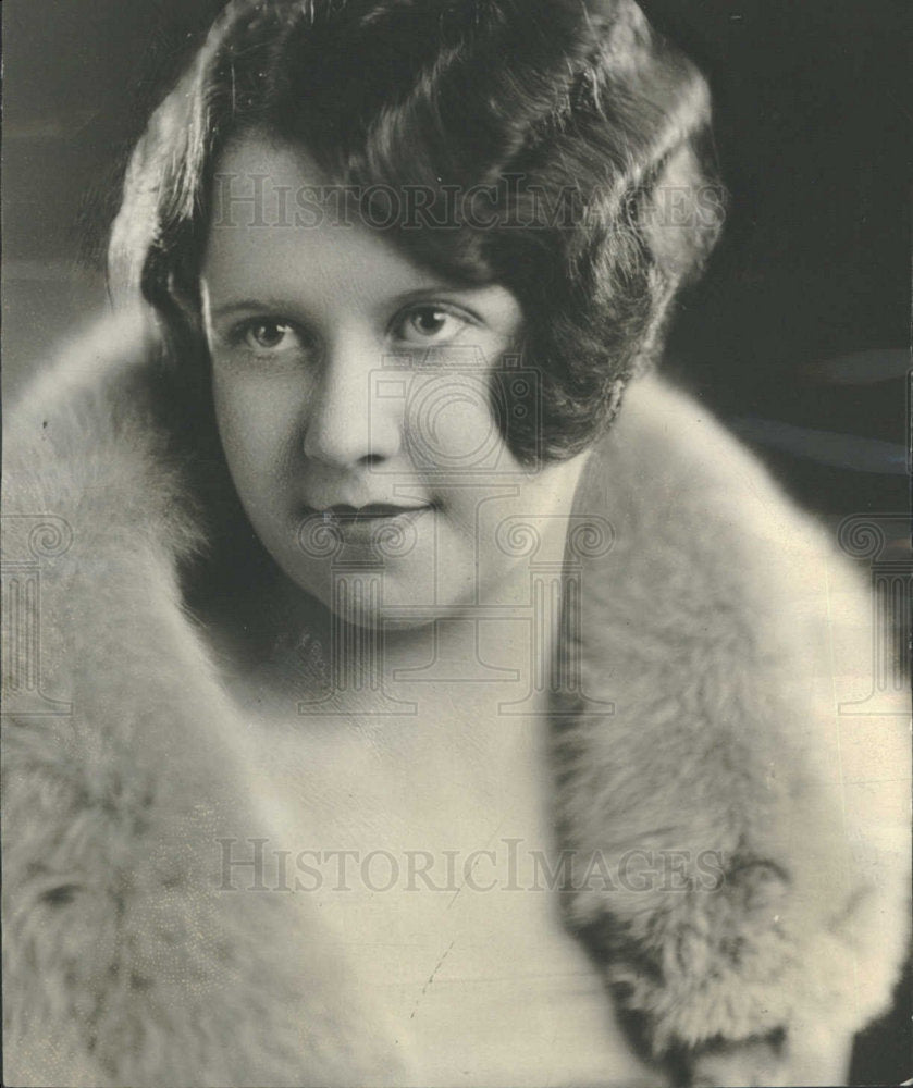 1931 Press Photo Radio Music Week Opera Wenona Black  - Historic Images