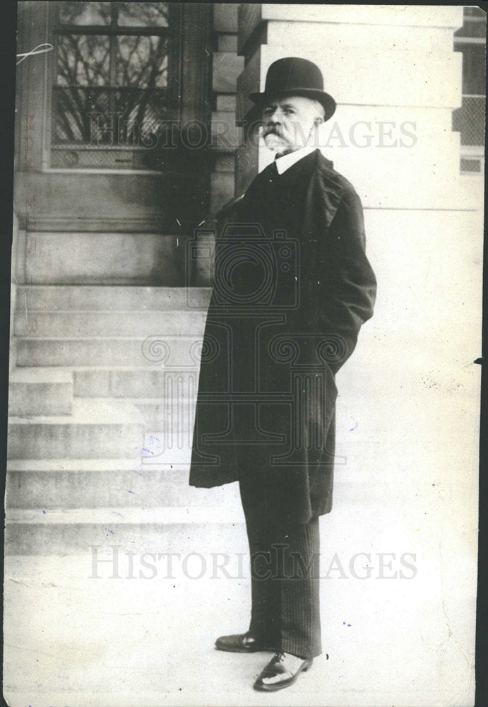 1908 Press Photo Senator Henry Cabot Lodge - Historic Images