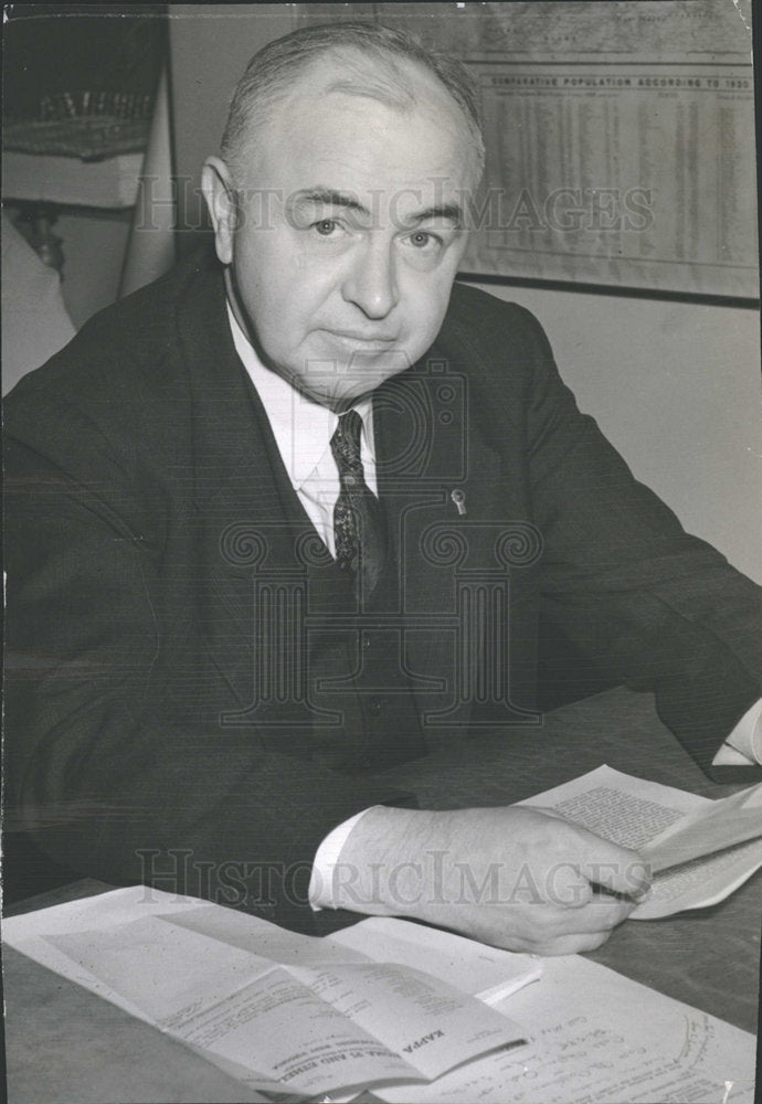 Press Photo Senator Elect Harley Kilgore - Historic Images