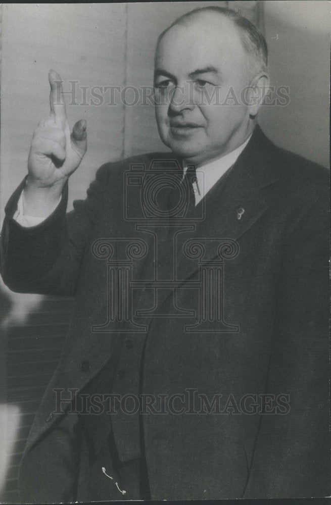 1943 Press Photo Senator Harley M. Kilgore - Historic Images