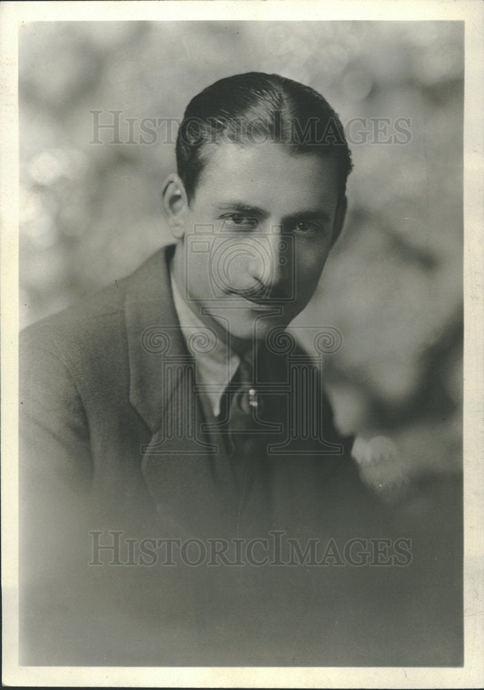 1933 Press Photo Mose Iacino Denver Businessman  - Historic Images