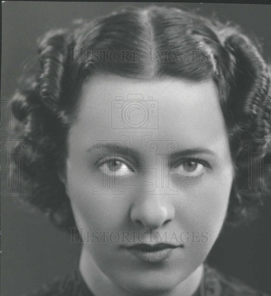 1936 Press Photo Singer Georgia Graves - Historic Images