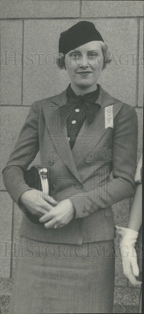 1934 Press Photo Mrs. John Healy Jr. - Historic Images