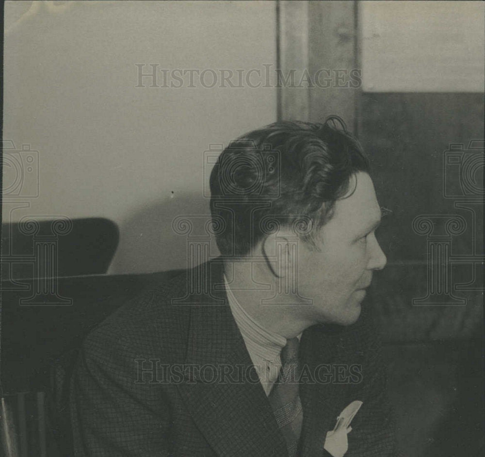 1935 Press Photo Jack Healy Little Bu Jail - Historic Images