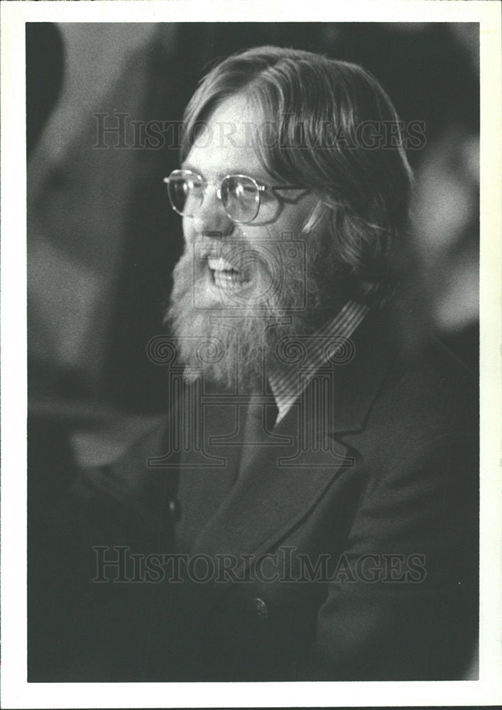 1981 Press Photo Ray Leake Ragtime Jazz Pianist - Historic Images