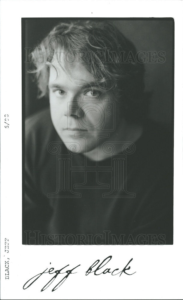 1998 Press Photo Jeff Black American Folk Singer - Historic Images