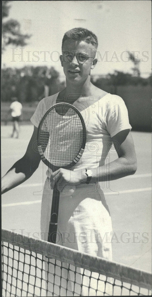 1937 Press Photo Tennis Player Jack Hyes - Historic Images