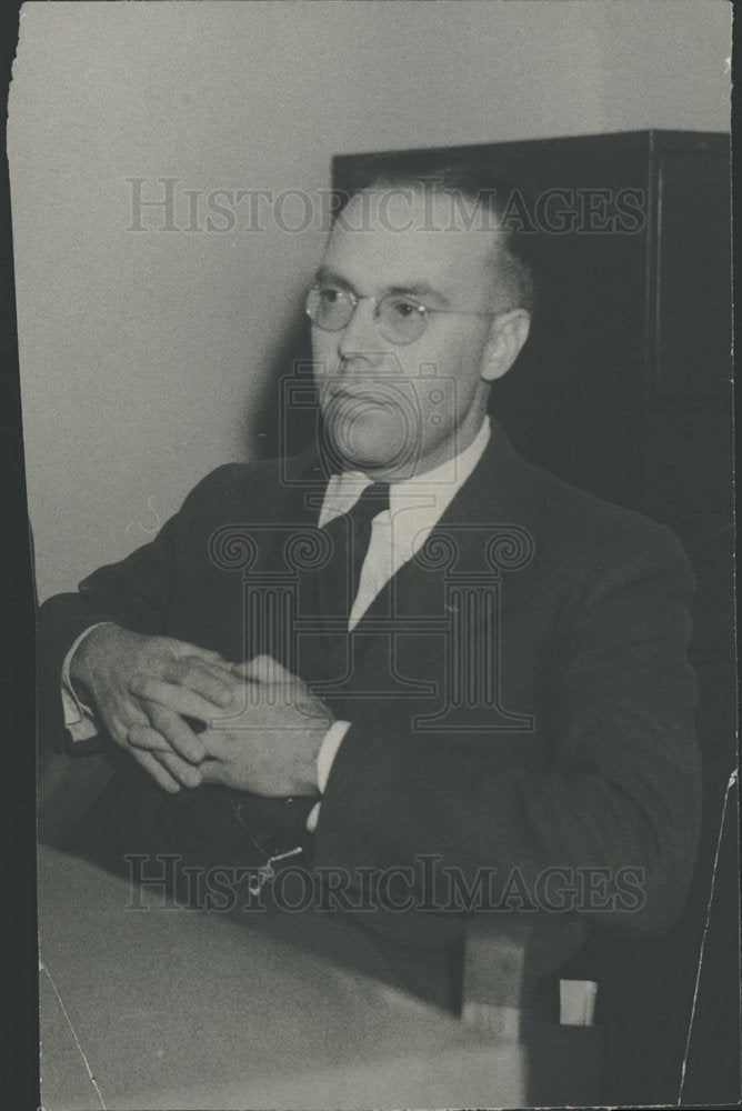 1933 Press Photo Denver Attorney Gail Ireland - Historic Images