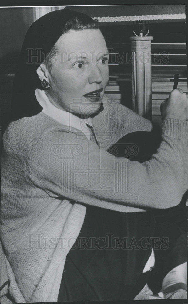 1948 Actress Rita Johnson After Coma - Historic Images