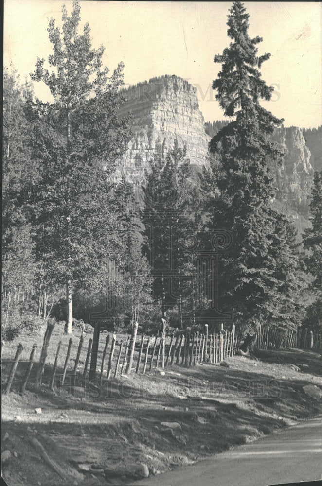 Press Photo Quiet View of Nature Leisure Drive - Historic Images