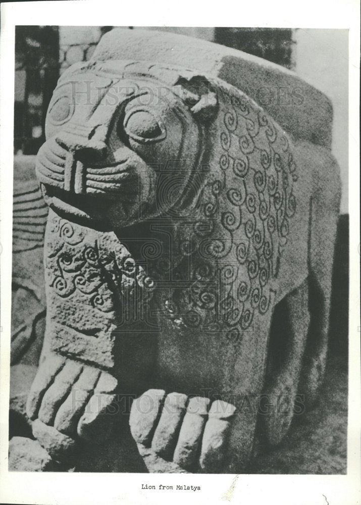 1962 Press Photo Face of the Ancient Orient - Historic Images