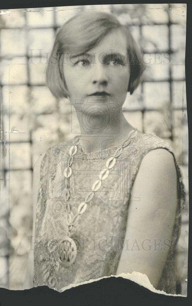 1927 Press Photo Mrs. Edgar Wilsom Mumford Socialite - Historic Images