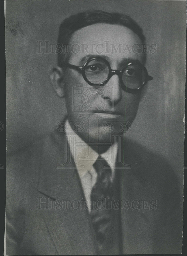 1930 Press Photo Thomas A. Dines Denver Executive - Historic Images