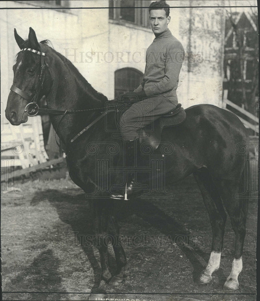1927 Press Photo Herbert Howard, Son Of British Amb - Historic Images