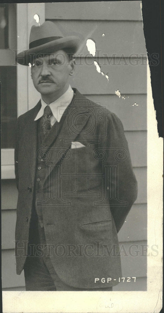 Press Photo W.S. Maugham Author &quot;The Sacred Flame&quot; - Historic Images