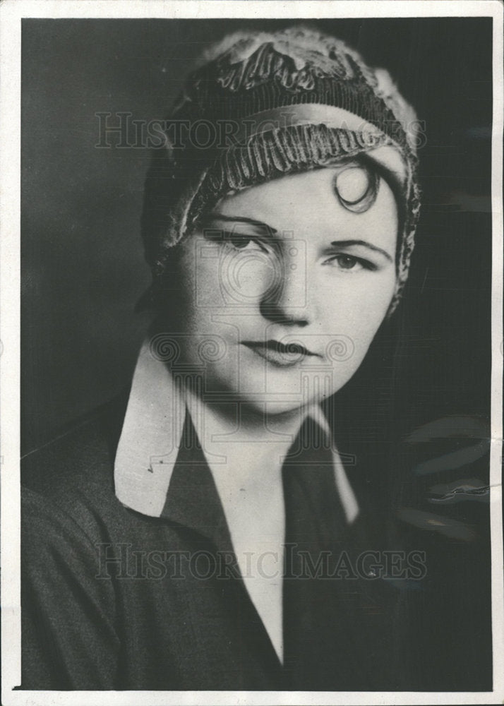 1932 Press Photo GOLDIE LADEN POET LAUREATE OF AMERICA - Historic Images