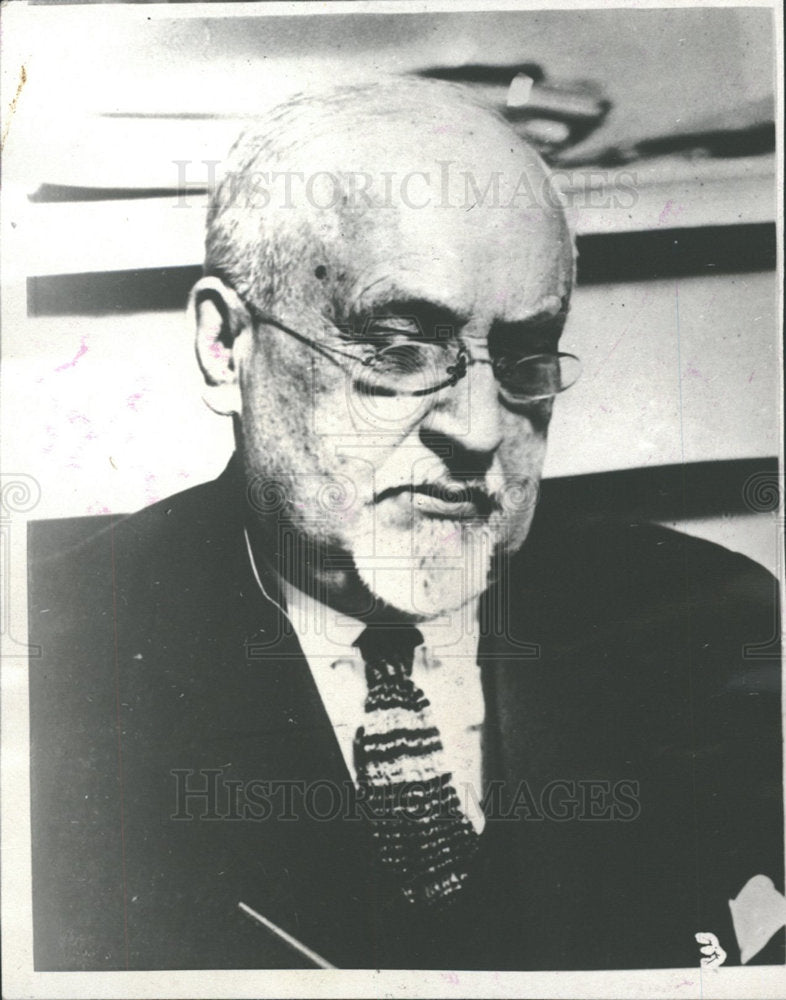 Press Photo U.S. Senator E.F. Ladd Chairman Senate Oil  - Historic Images