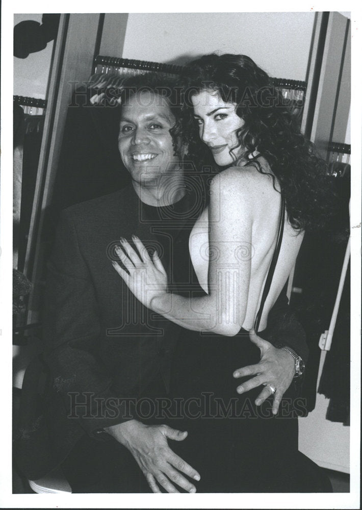 1996 Press Photo Max Martinez Danette Alberi - Historic Images