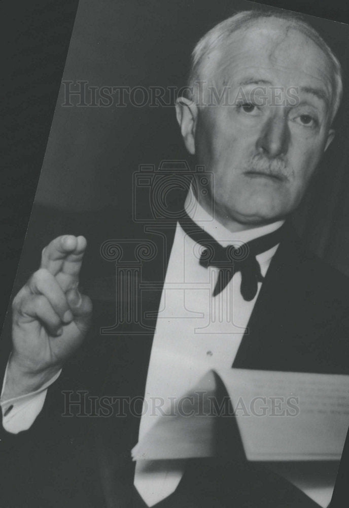 1936 Press Photo JOHN MASEFIELD ENGLISH POET WRITER - Historic Images