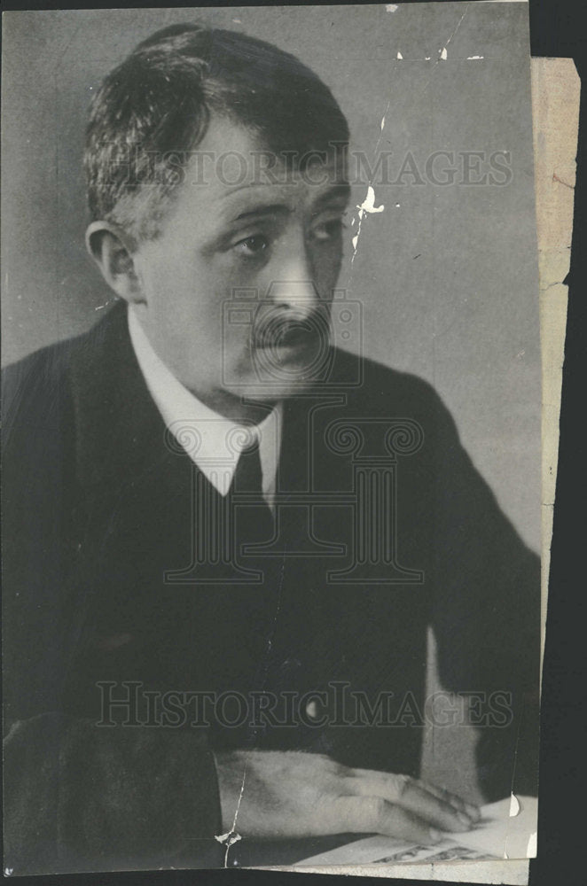 1931 Press Photo Poet Laureate Masefield Portrait - Historic Images