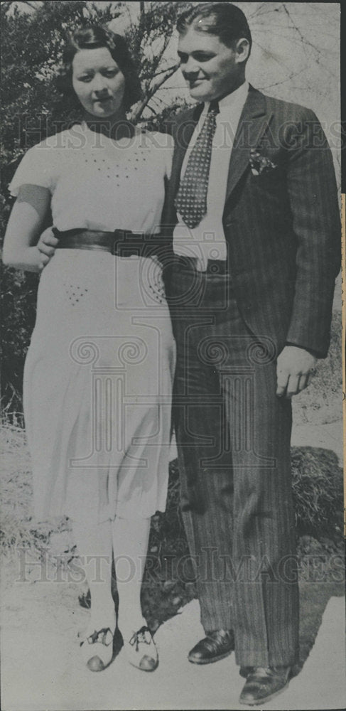 1932 Press Photo Joseph Hayes Killed Girlfriend Marry - Historic Images