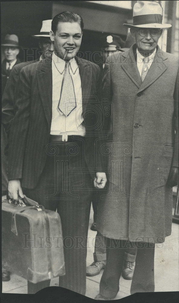 Press Photo Joseph Hayes Murder Girlfriend Marriage - Historic Images