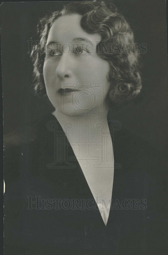 1932 Press Photo Mrs. Verne Elliott Johnstown - Historic Images