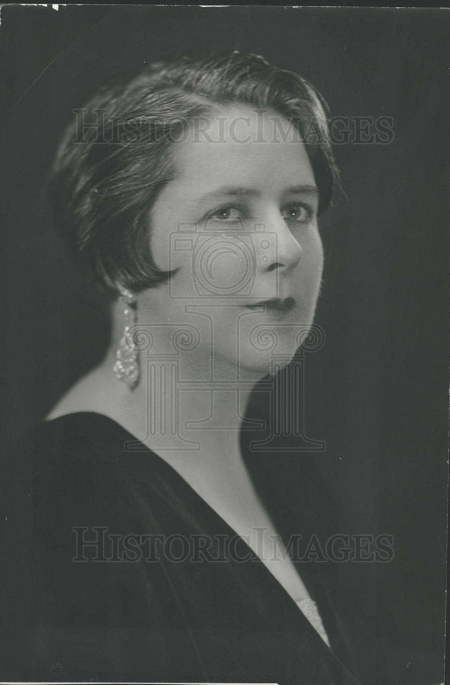 1933 Press Photo Am Assn Univ Women Music Chairman - Historic Images